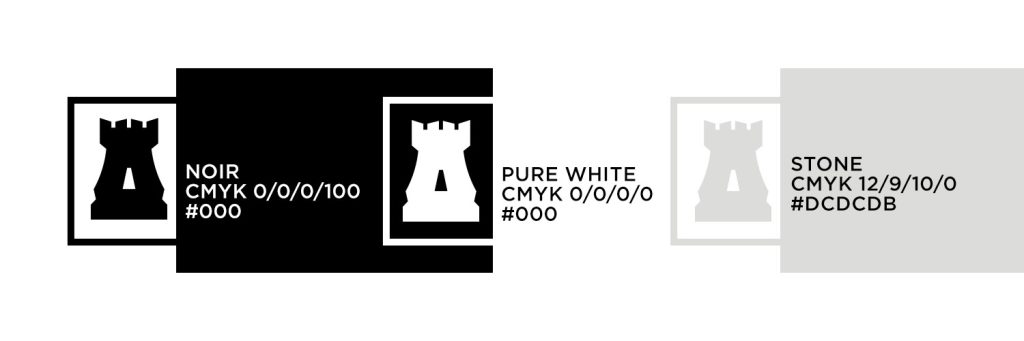 Various billboard ads for Grandiose Noir Brand.